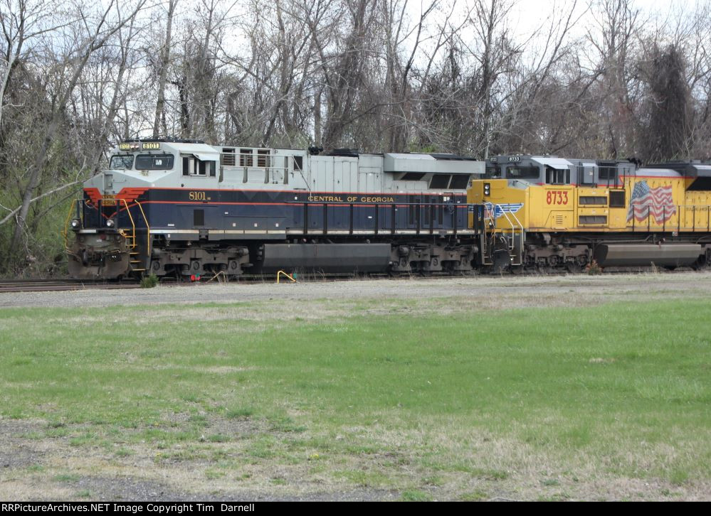 NS 8101, UP 8733